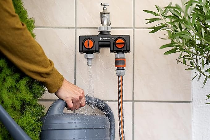 GARDENA Two-Way Faucet Adapter - Image 3